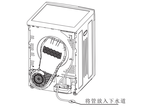 滚筒衣服烘干机